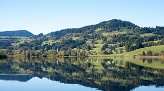 Niedersonthofener See im Oberallgäu